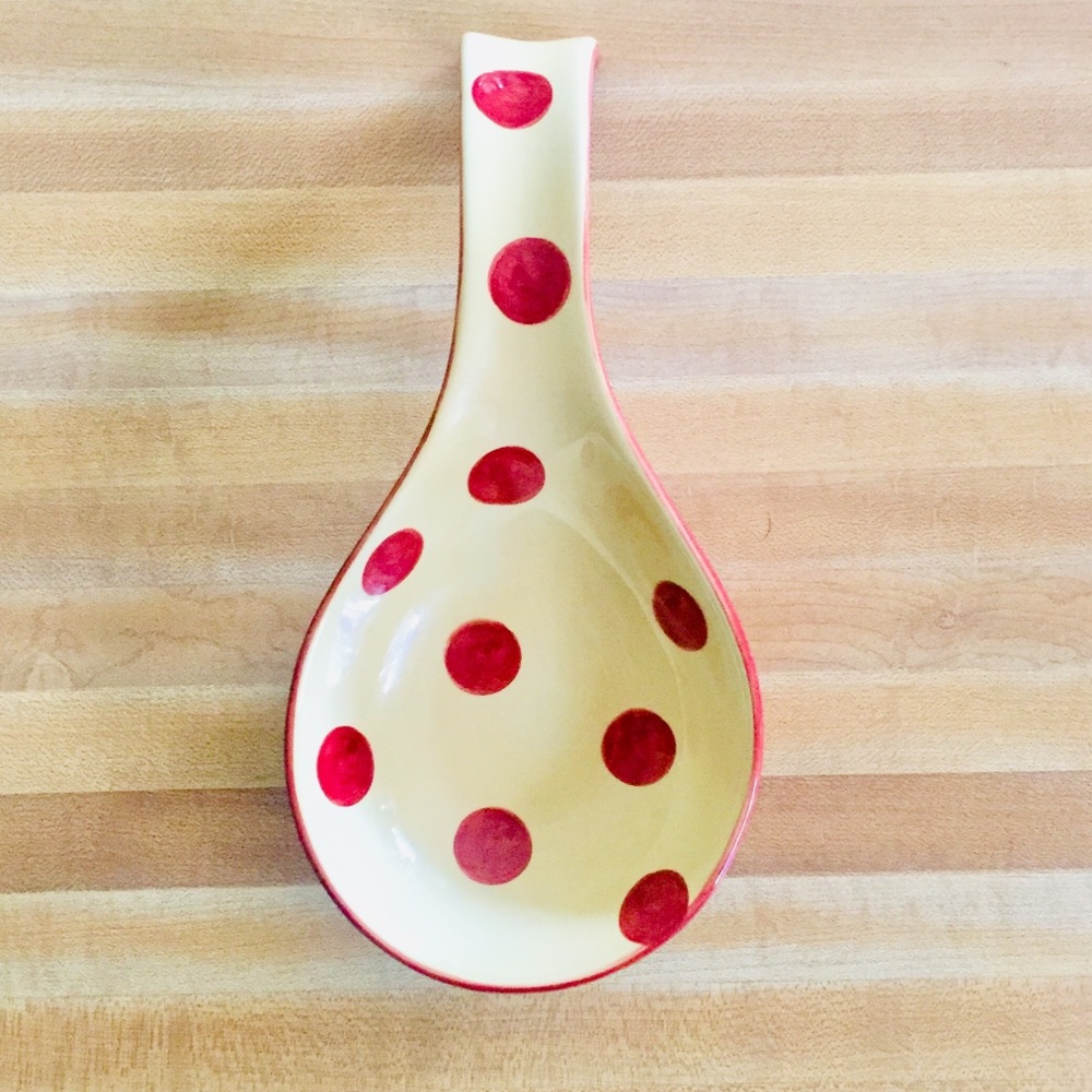 SLAH Siena Spoon Rest Designed by Gail Pittman EUC